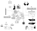 Page E Diagram and Parts List for Pony -2010 Troy-Bilt Lawn Tractor