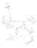 Page H Diagram and Parts List for Pony -2010 Troy-Bilt Lawn Tractor