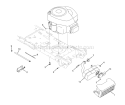Page B Diagram and Parts List for Pony -2011 Troy-Bilt Lawn Tractor