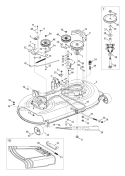 Page G Diagram and Parts List for Bronco -2011 Troy-Bilt Lawn Tractor