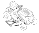 Page I Diagram and Parts List for Bronco -2011 Troy-Bilt Lawn Tractor