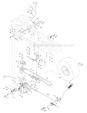 Page H Diagram and Parts List for Horse -2010 Troy-Bilt Lawn Tractor