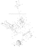 Page A Diagram and Parts List for Horse -2004 Troy-Bilt Lawn Tractor