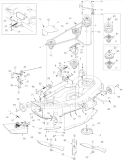Part Location Diagram of 97116 Husky Deck Brake Assembly
