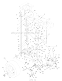 Page C Diagram and Parts List for Horse -2004 Troy-Bilt Lawn Tractor