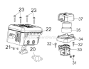 Part Location Diagram of 712-04213 MTD Nut