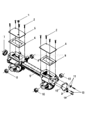 Page F Diagram and Parts List for 2006 Troy-Bilt Tiller