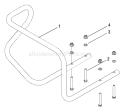 Page A Diagram and Parts List for 2005 Troy-Bilt Tiller