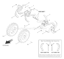 Page F Diagram and Parts List for 2005 Troy-Bilt Tiller
