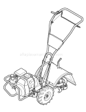 Page E Diagram and Parts List for 2008 Troy-Bilt Tiller