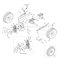 Page G Diagram and Parts List for 2011 Troy-Bilt Tiller