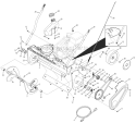 Part Location Diagram of 790-00426-0637 MTD Cable Idler Bracket
