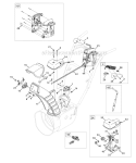 Part Location Diagram of 984-04324A Husky SHFT ASM-4 WAY CNT