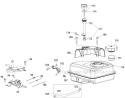 Fuel Tank and Mounting Diagram and Parts List for 2012 Troy-Bilt Snow Blower