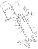 Page D Diagram and Parts List for S/N 1100101-1199999 Troy-Bilt Lawn Mower
