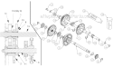 Drive Shaft Threaded 753-05173 Diagram and Parts List for 2005 Troy-Bilt Snow Blower
