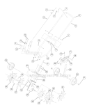 Page B Diagram and Parts List for 21BK146G966 -2011 Troy-Bilt Tiller