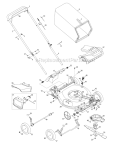 Part Location Diagram of 946-04728A MTD Drive Cable