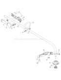 Page A Diagram and Parts List for 41ADT41C711 Troy-Bilt Trimmer