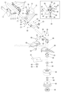 Page A Diagram and Parts List for 41ADT49C063 Troy-Bilt Trimmer