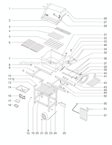Part Location Diagram of 99263 Weber Hose w/quick disconnect