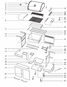 Part Location Diagram of 67718 Weber Handle With Hardware