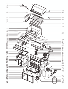 Part Location Diagram of 42047 Weber Ignition Module