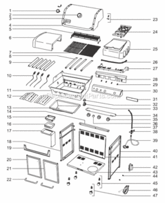 Part Location Diagram of 7620 Weber Ss Flavorizer Bar Set (5 Bars)