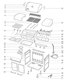 Part Location Diagram of 70055 Weber Manifold Assembly