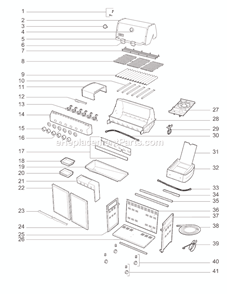 Part Location Diagram of 79173 Weber Manifold Assembly