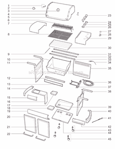 Part Location Diagram of 67855 Weber Right frame