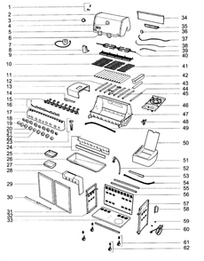 Part Location Diagram of 70891 Weber Manifold