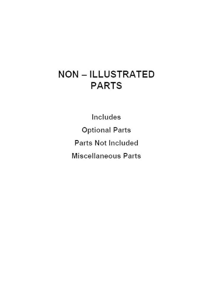 Optional Parts Diagram and Parts List for  KitchenAid Refrigerator