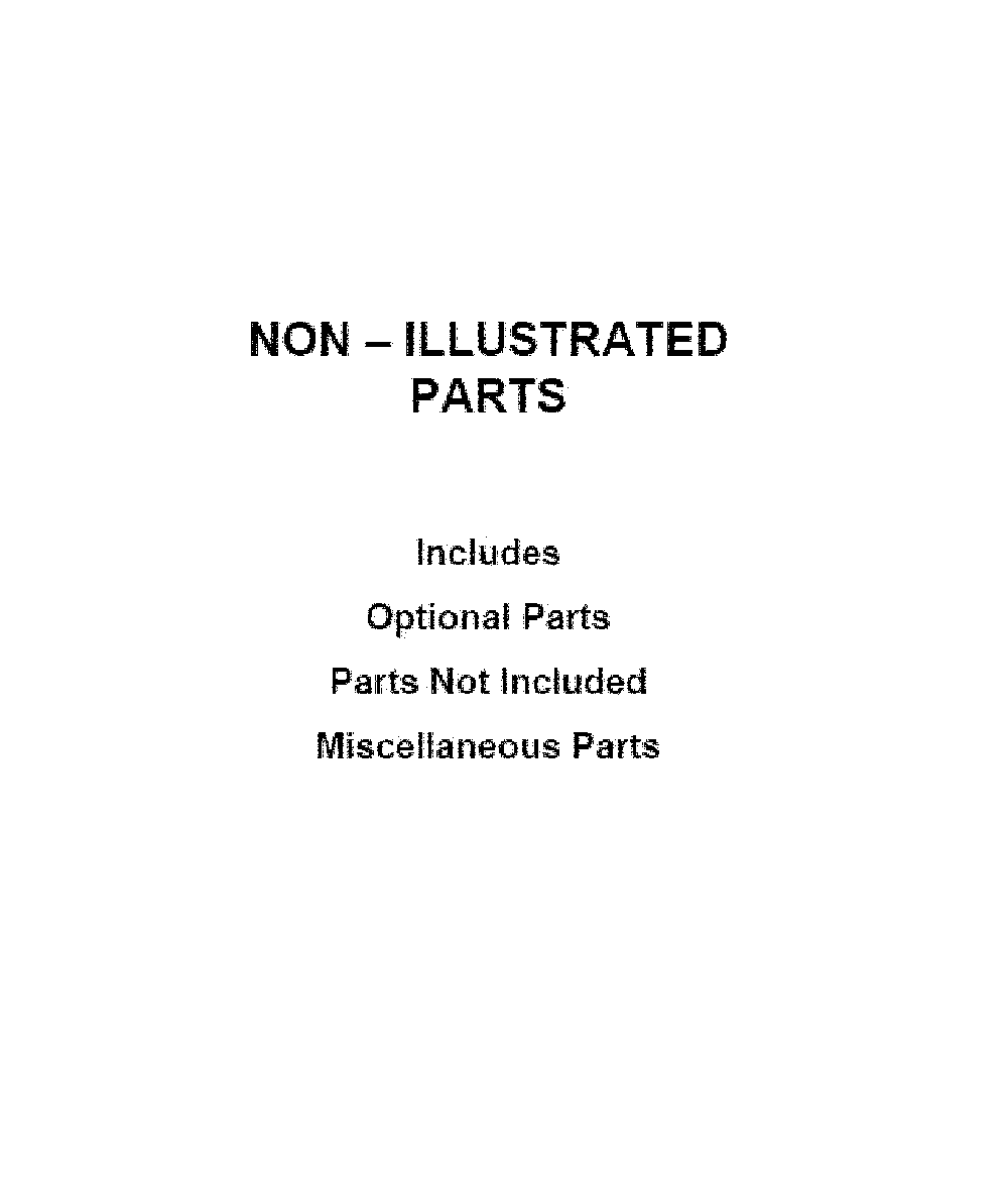 Optional parts Diagram and Parts List for  Whirlpool Refrigerator