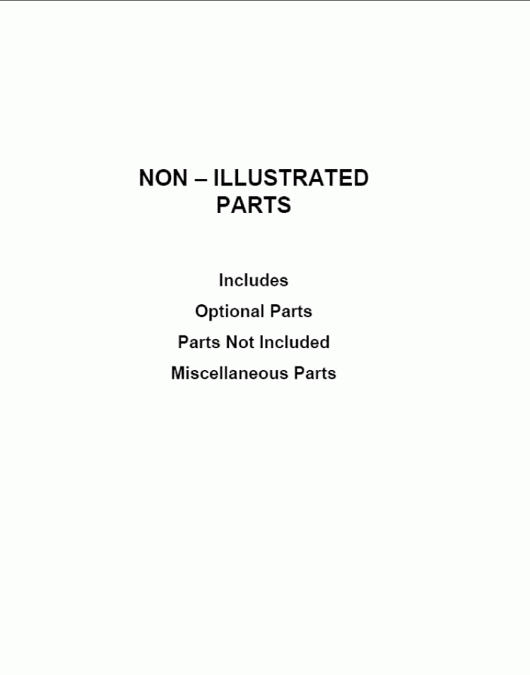 OPTIONAL PARTS Diagram and Parts List for ET1CHMXKT03  Whirlpool Refrigerator