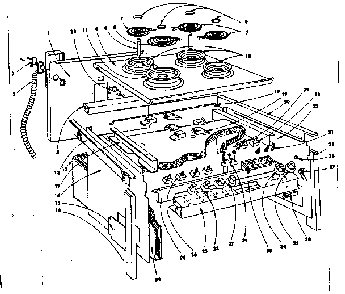 Part Location Diagram of T12450 Maytag Shield