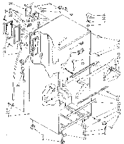 Cabinet Diagram and Parts List for ET18NKXSN03  Whirlpool Refrigerator