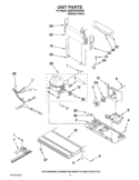 UNIT PARTS Diagram and Parts List for GB2FHDXWS06  Whirlpool Refrigerator