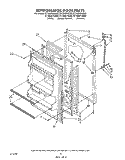 REFRIGERATOR DOOR , LIT/OPTIONAL Diagram and Parts List for ET18NKXXN00  Whirlpool Refrigerator