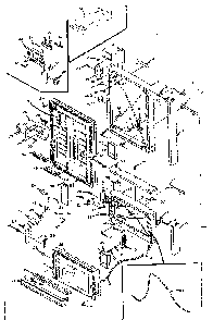 Refrigerator Door Parts Diagram and Parts List for 198M17EL-G  Kenmore Refrigerator