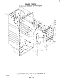 LINER Diagram and Parts List for ET18JKXMWR1  Whirlpool Refrigerator