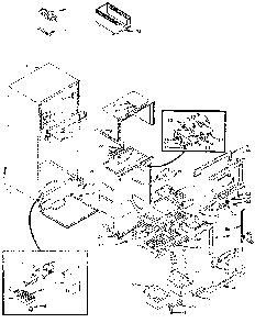 Refrigerator Cabinet Parts Diagram and Parts List for 106M12DL-F  Kenmore Refrigerator