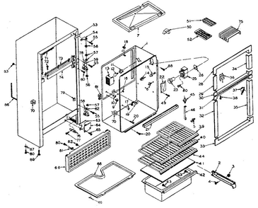 Part Location Diagram of 516671 Maytag Trim