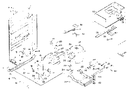 Unit Parts Diagram and Parts List for 106N12B  Kenmore Refrigerator