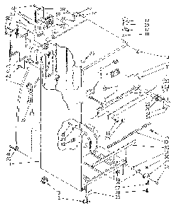 Cabinet Diagram and Parts List for ET18JKYSM03  Whirlpool Refrigerator