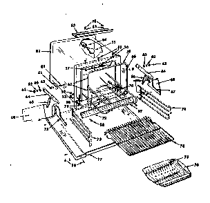 Part Location Diagram of K14918 Maytag Rack guide
