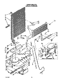 UNIT Diagram and Parts List for ET18ZKXTG02  Whirlpool Refrigerator