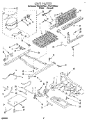 UNIT Diagram and Parts List for ET25PKXBW01  Whirlpool Refrigerator