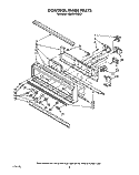 CONTROL PANEL, LIT/OPTIONAL Diagram and Parts List for KEBS276XBL2  KitchenAid Wall Oven