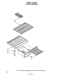 SHELF Diagram and Parts List for ET18SCXMWR4  Whirlpool Refrigerator